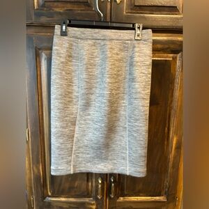 Elle Heather Gray Pencil Skirt